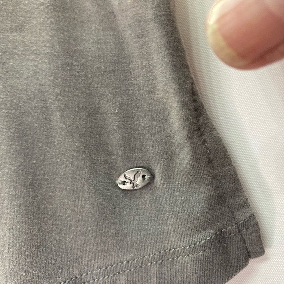 Feminine Soft & Sexy M Minimalist Cold Shoulder Relaxed Grey Jersey Effortless - Picture 5 of 11